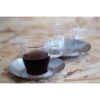 Tasse Tulip mit Edelstahlunterteller für Espresso (2er Set) - 3